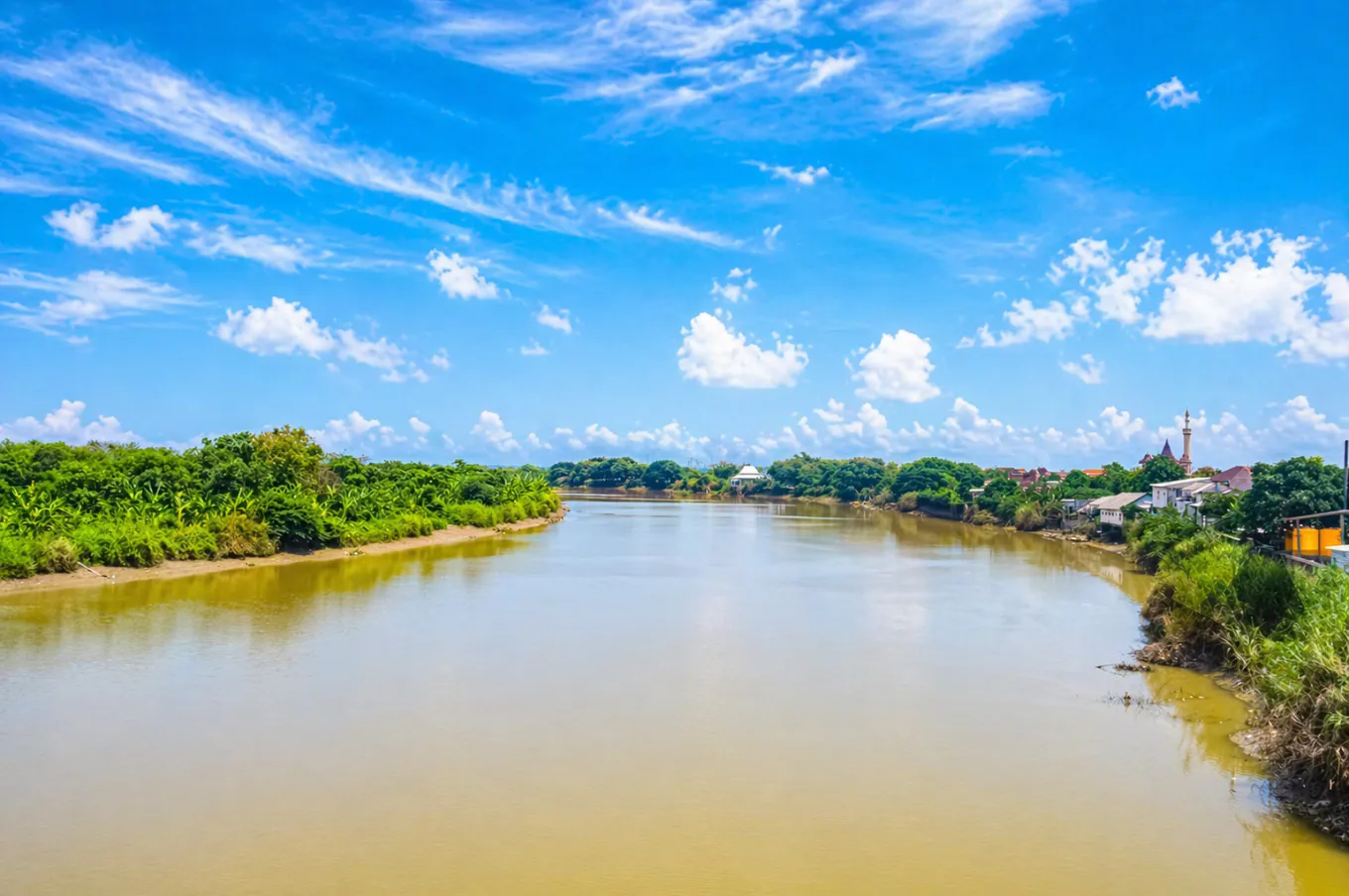 Batanghari River Jambi: Discover the Longest River in Sumatra